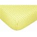 Tadpoles Basics 2-pc. Fitted Crib Sheet Set - Yellow Gingham