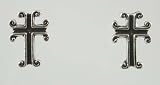 Little Sterling Silver Cross Earrings, #11826
