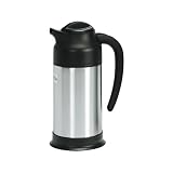 Vacuum Creamer, .7 Liter, Insulated, S/S Lined, S/S Body, Black Plastic Top (12 Pieces/Unit)