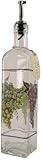The Grapes of Wine ~ Gourmet Olive Oil Bottle with Garden Flower Design