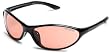 Tifosi Alpe T-V580 Sunglasses,Gloss Black Frame/Pink Lens,one size