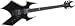B.C. Rich NJ Deluxe Warbeast Guitar, Onyx