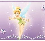 Tinkerbell - Girls Room Purple Wall Paper Border