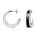 Calvin Klein Chain Black Creolen KJ42AE0101