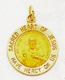 Sacred heart of Jesus Charm - XAC220 - B000AUFR4O