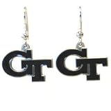 NCAA Georgia Tech Yellow Jackets Logo Dangling Earrings (Set of 2)
