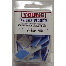 Adhesive Back Cable Tie Mount by Young Fastener Products