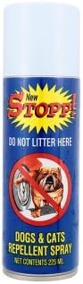 Stopp! Dogs &amp; Cats Repellent Spray 225ml (Stop Pet Chewing and Scratching Now)