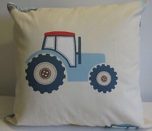 ZFSaleStore Laura Ashley Tractors Decorative Pillow Case 18 x 18 inch