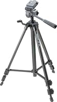 Velbon DF-40 Deluxe Lightweight Photo/Video Tripod with 3-Way Panhead and Quick Release Shoe