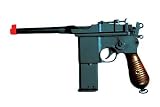 HPG Broomhandle Green Gas Airsoft Pistol, Wood/Black
