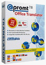 Promt Office 7.8 English <-> Russian text translation software for Windows