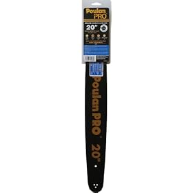 Poulan Pro 20-Inch Chain Saw Bar #952044815 by Poulan