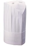 Disposable Toque Chef Hats (10Pk) (White-Non-Woven) 9