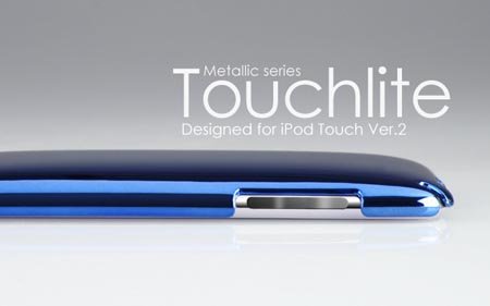 more. Touchlite Metallic Case (Royal Blue) for iPod Touch 2G 3G + Mirror Screen Protector