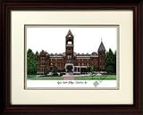 Agnes Scott College Alma Mater Alma Mater 14x18 Lithograph in Mahogany Frame