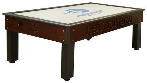 Louisiana State University Air Hockey Table Cinnamon