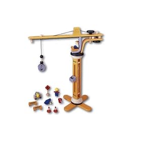 Plan City Crane Set by Plan Toys