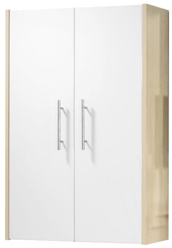 Fackelmann 82042 DOMINO Hängeschrank 2-türig, H/B/T 90x60x24 cm