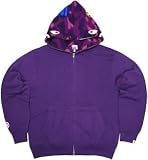 Size【XL】A BATHING APE(エイプ) 07シャークパーカー 紫【紫】【新品】の画像