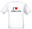 I LOVE HAMILTON - City-series - White T-shirt
