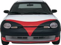 Global Accessories 55752-06 LeBra Racing Cover Red Black