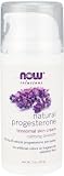 NOW Foods Progesterone Cream W/Lavender, 3 Ounces