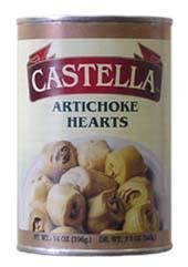Artichoke Hearts, Whole (Castella) 14oz Can by parthenonfoods.com