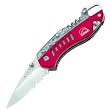 Summit, Aluminum Handle w/Red Scale, ComboEdge