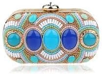 NEW European beaded women evening bags acrylic small purse bags vintage evening dress handbags for wedding