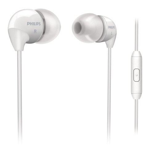 Philips SHE3595WT/00 In-Ear Universal Kopfh&ouml;rer inkl. Mikrofon, Lautstr&auml;keregelung, Adapte Preisvergleich