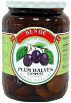 Plum Halves Compote, 25oz