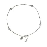 Eve's Addiction Sparkling CZ's By The Yard Anklet