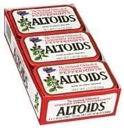 Altoids Peppermint Mints, 1.76 oz, 6-Count (Pack of 3)