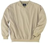 NEW Port Authority - Casual Microfiber Wind Shirt Khaki-XL