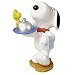XfürU 07-0940 - Snoopy - Kunstharzfigur Snoopy mit Woodstock auf Tablett