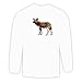 Long Sleeve T-shirt with pack, wild, zoo, endangered, captivity, hyenhund, mammal, "cape hunting dog", African, nomadic, animal, species, dog, predator, canine Large White