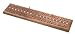 Polished Inlaid Cribbage Board