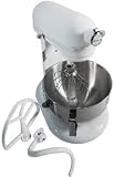 KitchenAid KV25G0XWW REFURBISHED mixer 5QT, white.