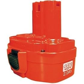 Makita 192827-3 18-Volt Ni-Cd Pod Style Replacement Cordless Battery - 2.0 Ah (1822)