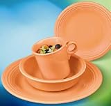 Fiesta 4-pc. Tangerine Place Setting