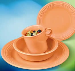 Fiesta 4-pc. Tangerine Place Setting