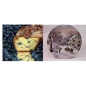 New England Blueberry 8" Coffee Cake (Winter Gift Tin)