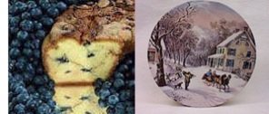 New England Blueberry 10 Coffee Cake (Winter Gift Tin) by Coffee Cake