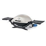 Weber 566001 Q 220 Portable Propane Gas Barbecue, Silver