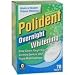 Polident Overnight Denture Cleanser Tablets - 78 Ea