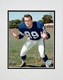 Photo File Baltimore Indianapollis Colts Gino Marchetti Matted Photo Size: One Size