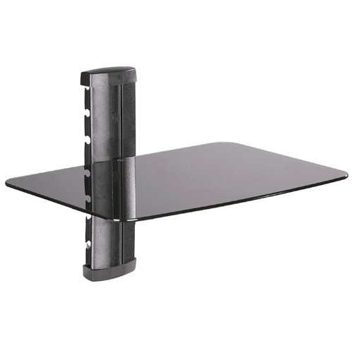 Under TV Wall Mount Shelf for DVR Box or Cable Box or Satellite Box