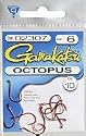 10 - Pk. Gamakatsu Octopus Circle Hooks Red, RED, 6