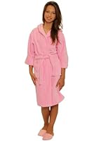 TowelRobes Kids Terry Hooded Unisex Bathrobe